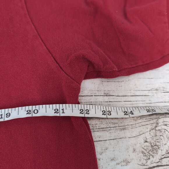 Polo Ralph Lauren Red Short Sleeve Rugby Shirt Striped Crest – Men’s XXL - Picture 5 of 7